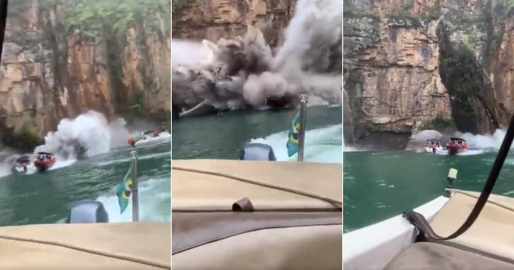 Rock Formation Collapses During Boat Ride in Brazil, at Least 6 Confirmed Dead