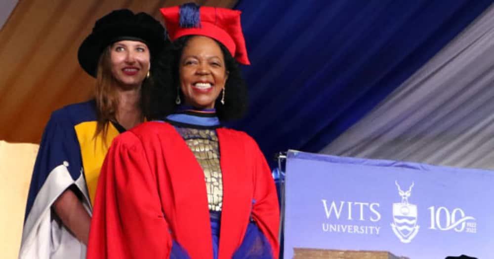 Chancellor of the University of the Witwatersrand Dr Judy Dlamini