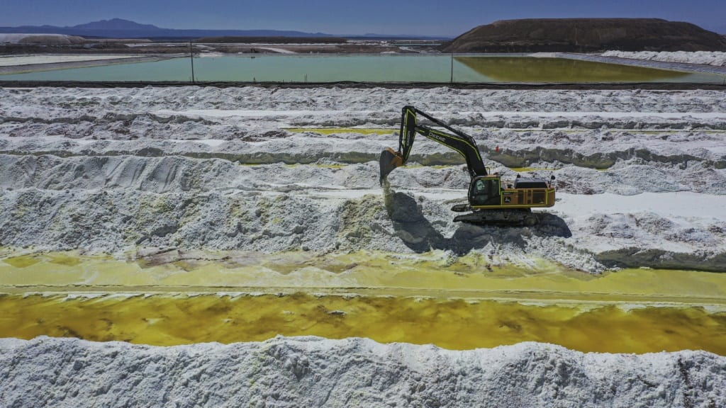 Se creó una asociación gigante del litio en Chile