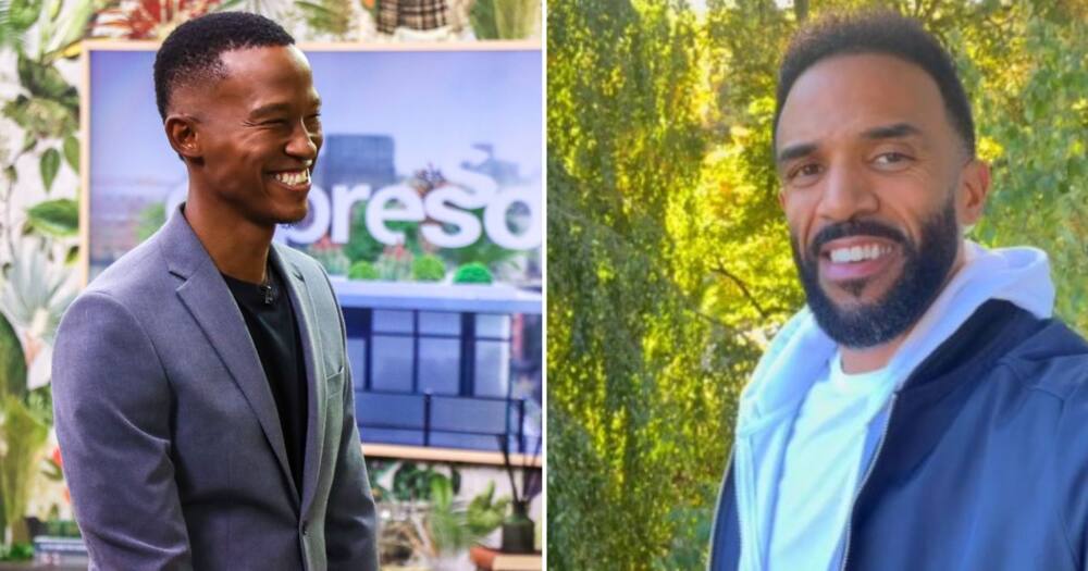 Katlego Maboe and Craig David appeared on 'Expresso'