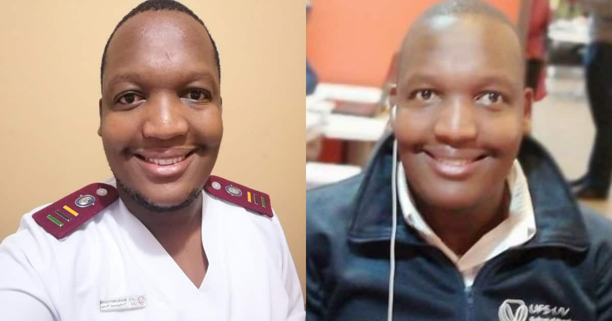 south-african-nurse-proudly-celebrates-his-very-1st-day-on-the-job