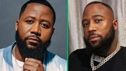 Cassper Nyovest shares an emotional Instagram post about wedding day with Pulane