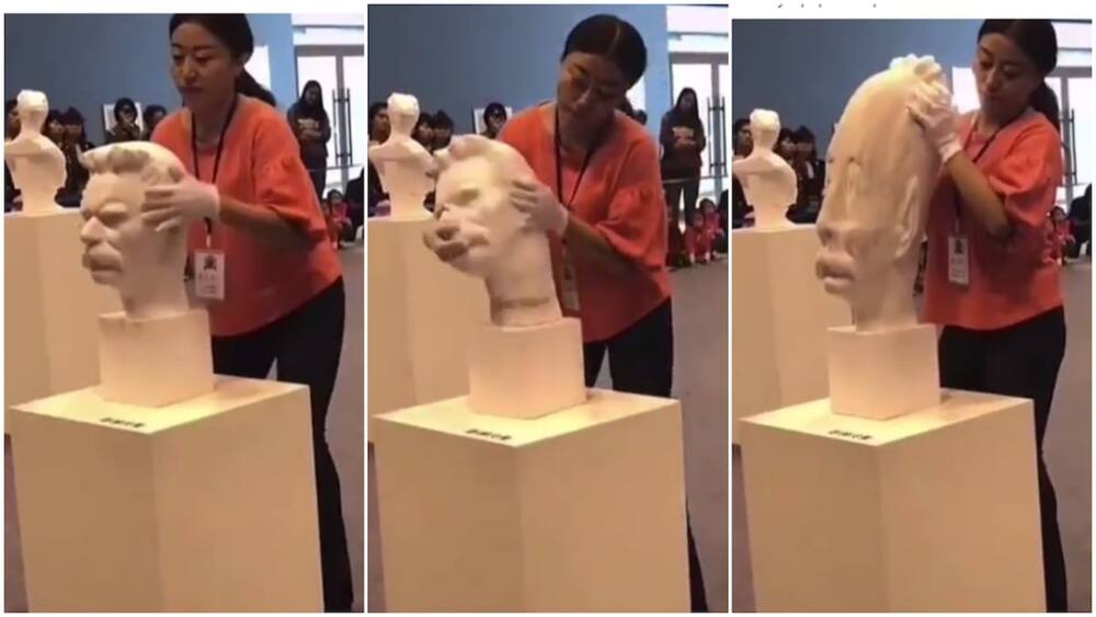 Sculpture that can be pulled into any shape breaks the internet, wows people