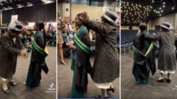 Touching DUT graduation video of gogo celebrating young woman’s achievement has Mzansi peeps screaming