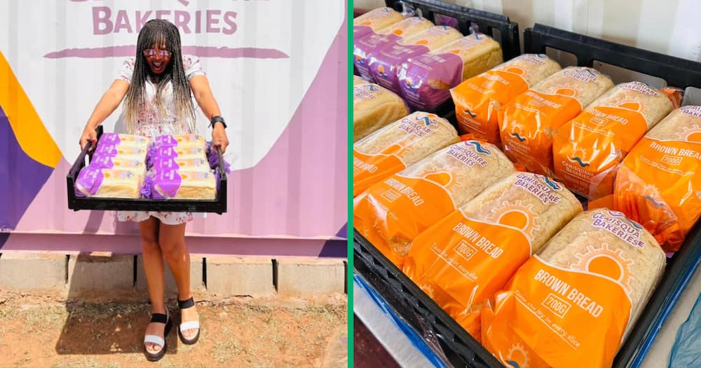 This woman opened a bakery in KZN where she sells bread and amagwinya
