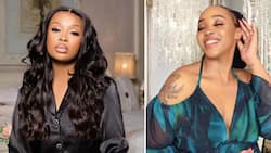 Sbahle Mpisane responds to Sithelo Shozi's tweet about mohawks with a cryptic post, Mzansi here for the drama