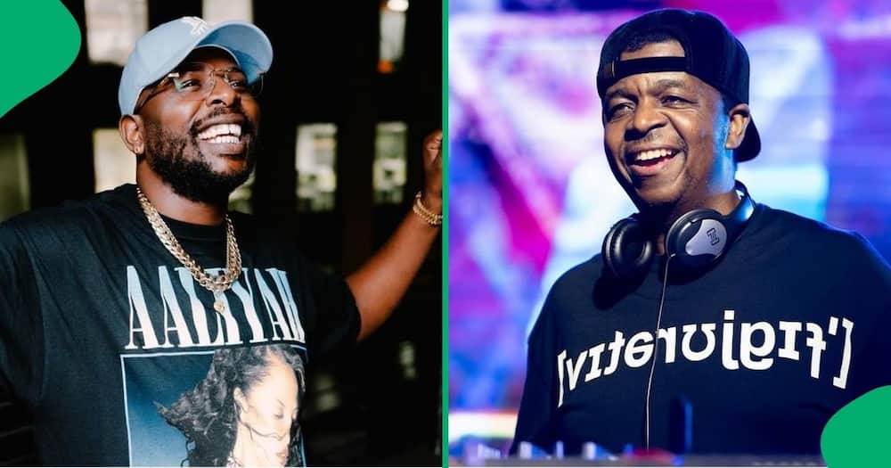 DJ Maphorisa and Oskido joined the ‘Manzi Nte’ dance challenge