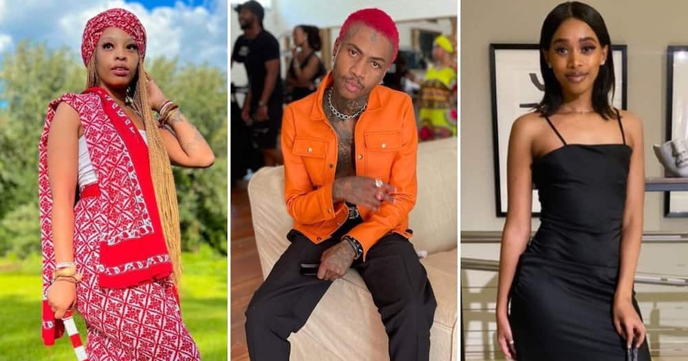 Mphowabadimo and Themba Broly's relationship was questioned after the sangoma blasted Broly's baby mama Nqobile.
