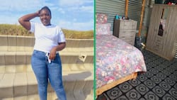 Proud young woman shows off humble room in shack: Pictures go viral, people show love