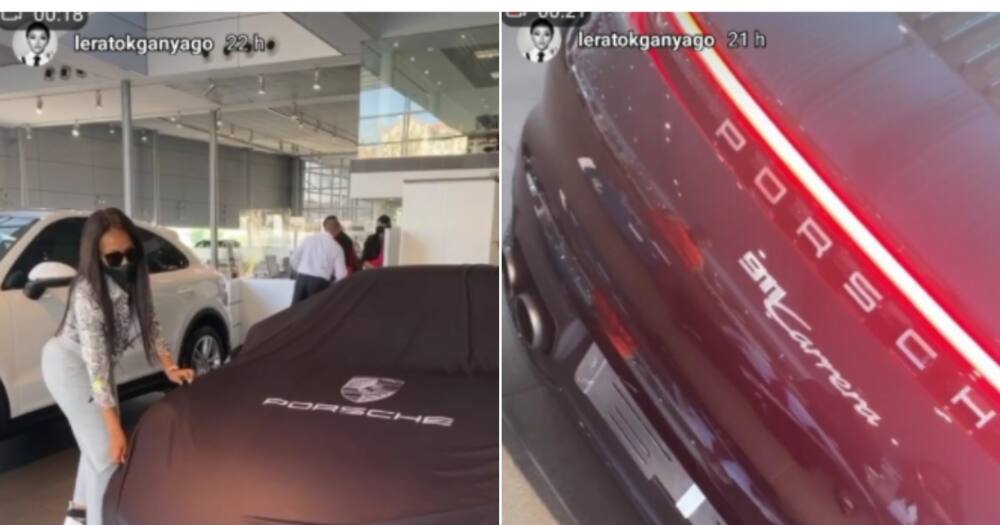 Lerato Kganyago treats herself to a brand new Porsche Turbo 911