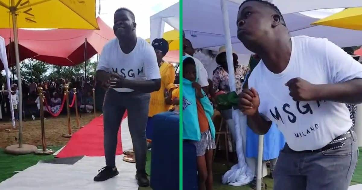 Skomota Unleashes New Dance Moves At Limpopo Wedding, Mzanzi Impressed ...