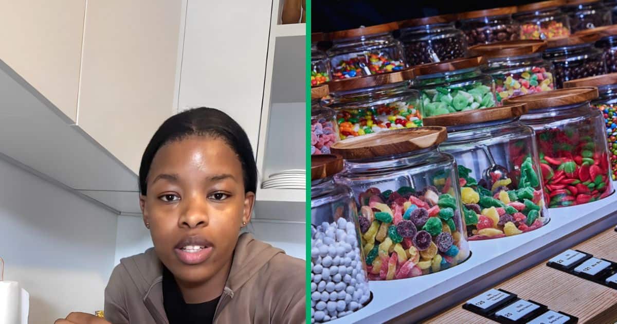 Wow: Woman shows off R1 900 snacks from sweet depot in TikTok video, SA envious