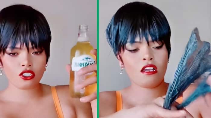 Rihanna's lookalike speaks isiZulu in TikTok video, SA slams drinking hack to avoid many bathroom trips