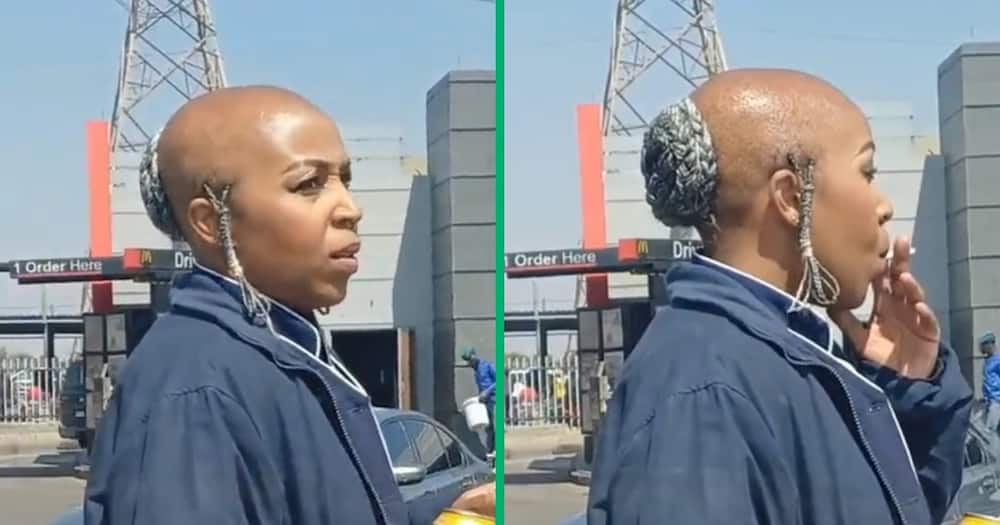 SA woman stopped traffic with unique hairstyle