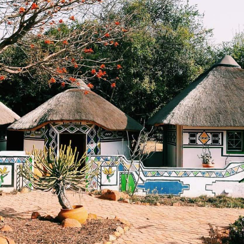 Ndebele houses