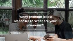 Top 60 funny pronoun jokes: responses to 'what are your pronouns?'