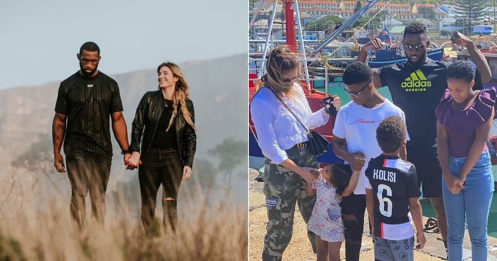 Rachel Kolisi provides a heart-warming glimpse into the life of his husband, Siya. Image: Instagram