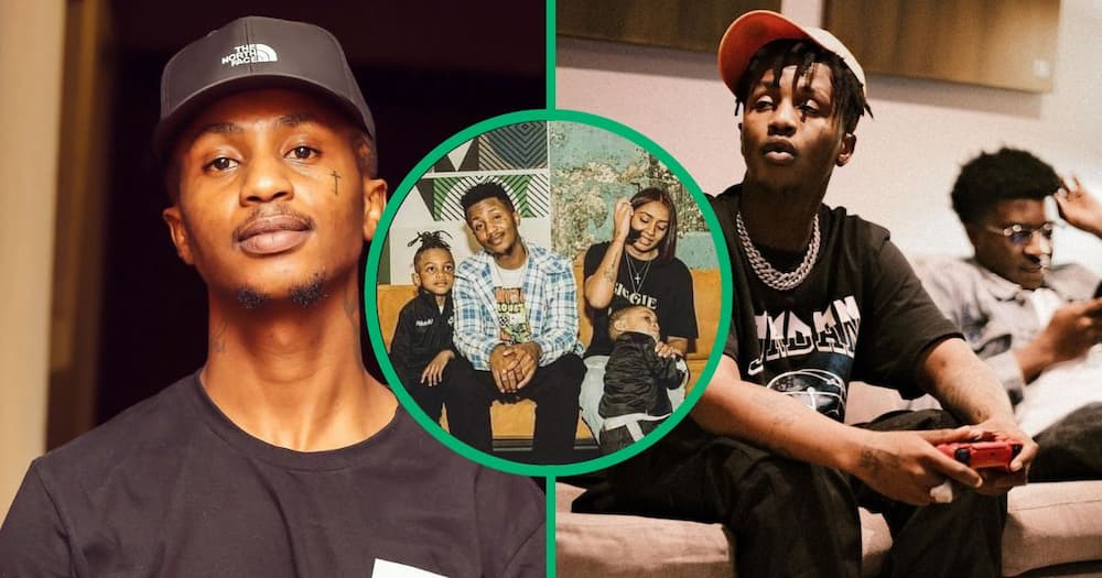 Emtee showed love to his wife Nicole and their children in a sweet Instagram post