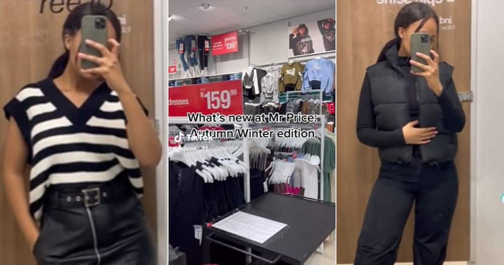 Woman goes to Mr Price to shop