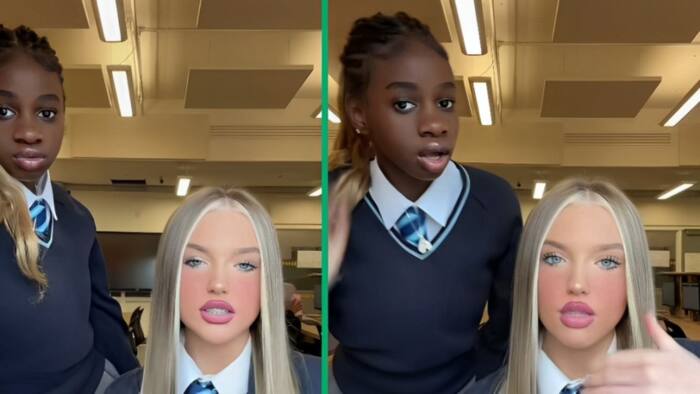 2 School girls wow netizens with their Barbie-inspired TikTok video