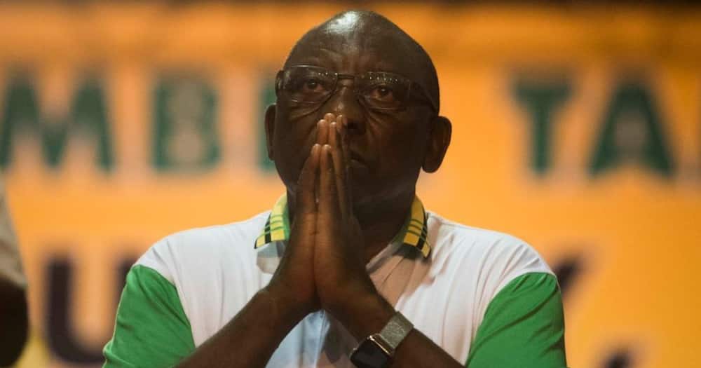 Ramaphosa admits ANC is divided because members