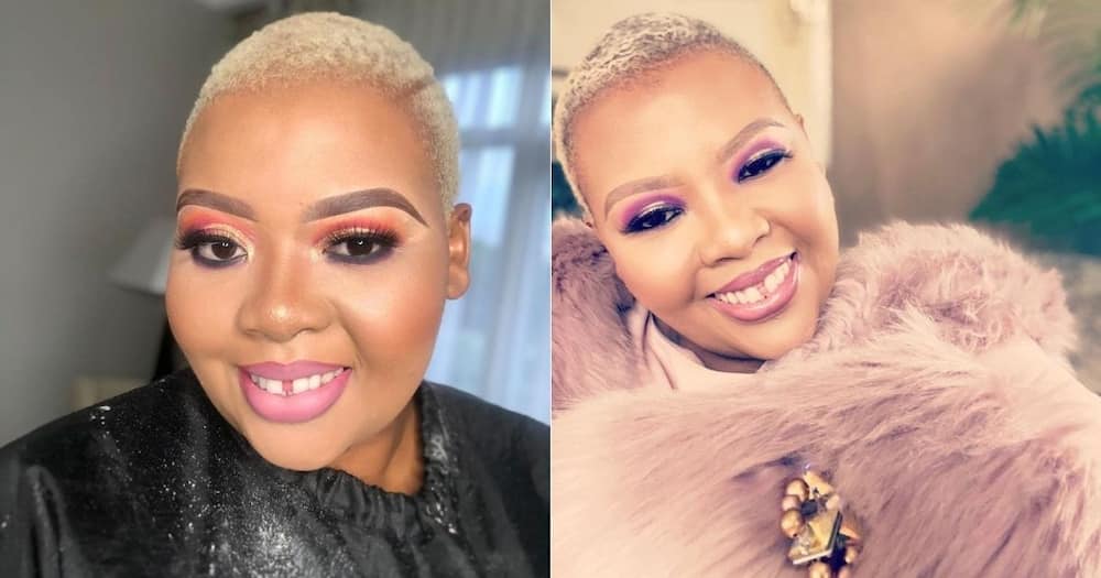 Anele Mdoda shows off adorable comic book by her sweet son