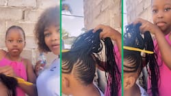 Durban teenager's hair braiding skills amaze netizens on TikTok, SA praises her neat work
