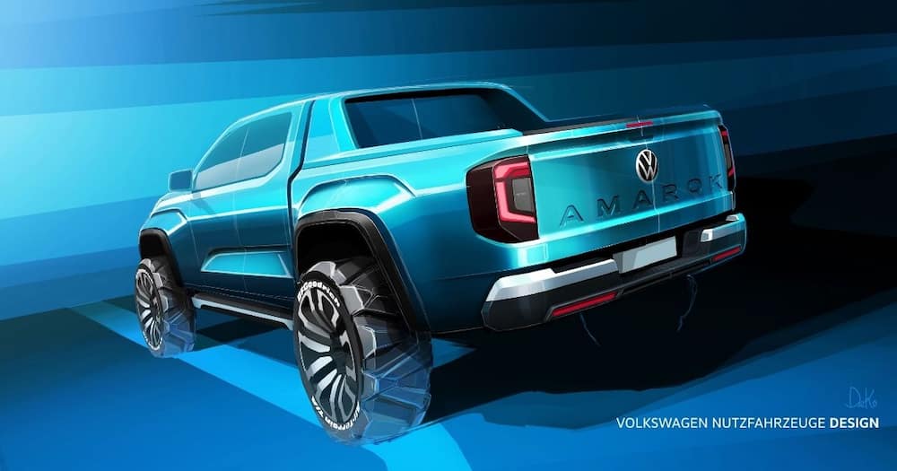 Volkswagen Drops New Renderings and Info of Its New Proudly SA Built Amarok Bakkie and It Looks Fire