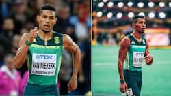 Sprint giant Wayde van Niekerk speaks on major 200m win over Akani Simbine