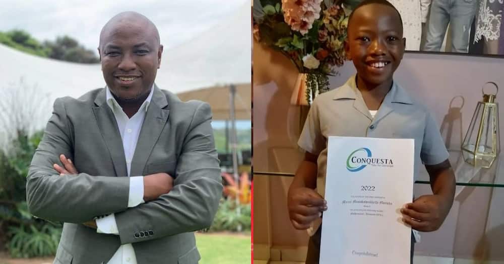 Musa Mseleku is proud of his son Mnini