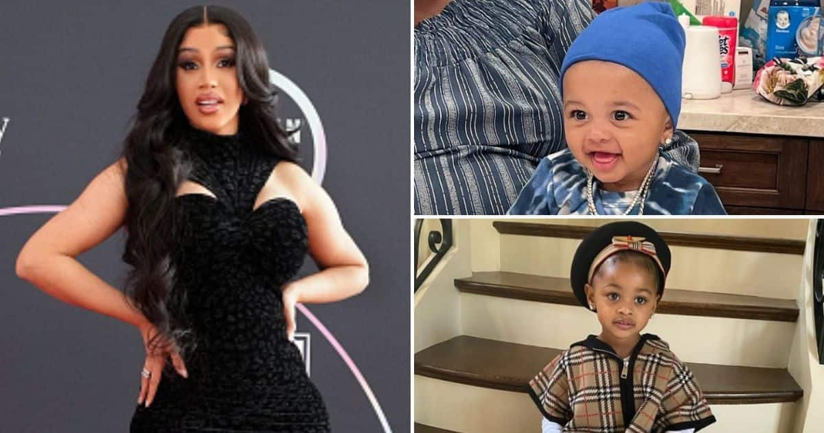 Cardi B Shares Endearing Video Of Her Kids, Kulture And Wave, Fans ...