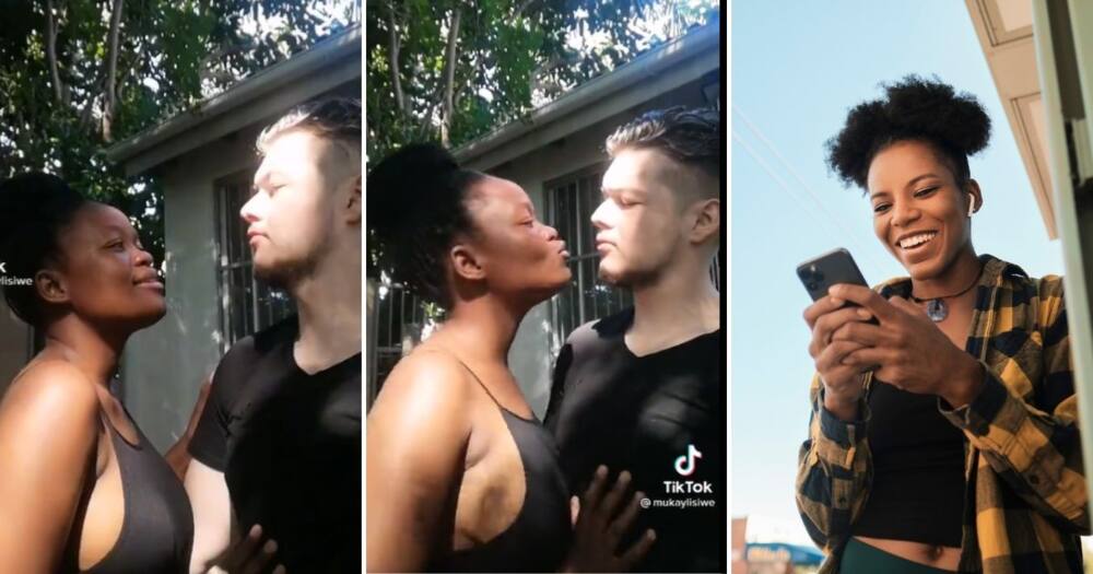 Couple, Julius Malema, Kiss the Boer, South Africa