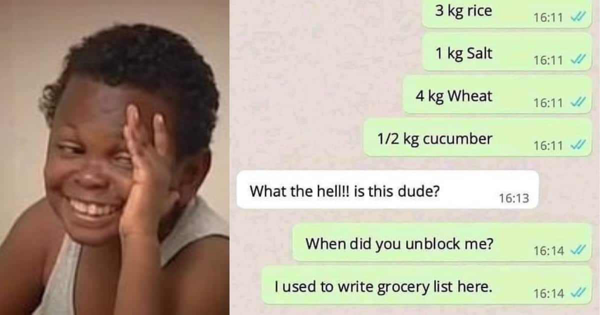 Hilarious: Dude Uses Ex-bae's Number To Write His Grocery List 