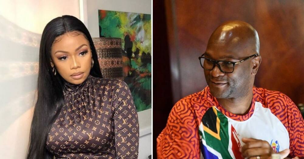 Bonang Matheba wants Nathi Mthethwa to pay Banyana Banyana bonuses