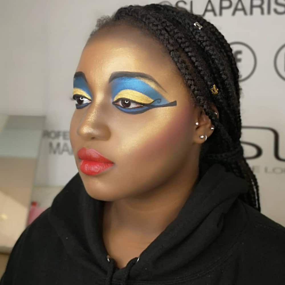 Egyptian Eye Makeup Blue