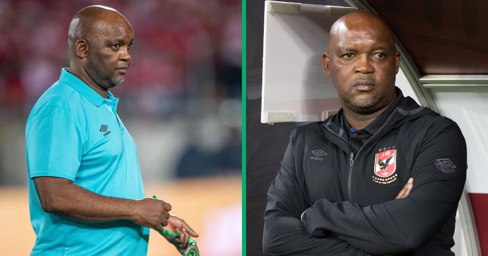 Pitso Mosimane., the coach Abha FC, is in mourning after the loss of his brother Daniel Khoza.