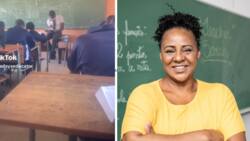 TikTok video of matric student taking over classroom in teacher's absence leaves Mzansi shocked