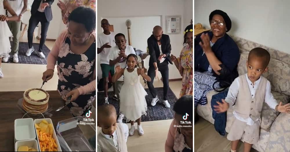 Mzansi family strikes sings birthday song