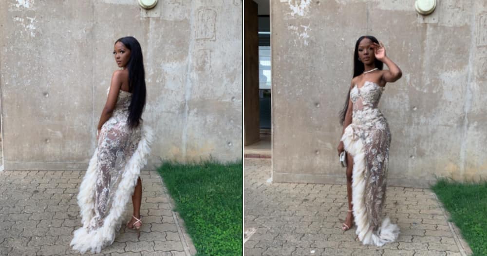 “You Licked the Plate”: Beautiful Graduate Slays for Her Gala Event, SA in Love