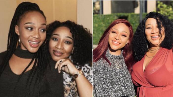 Thando Thabethe: Mother's Day message gets Twitter going about mum and daughter's resemblance