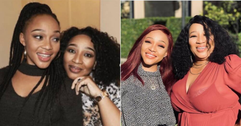 Thando Thabethe, Mother’s Day message, lookalike, tribute, mom, family