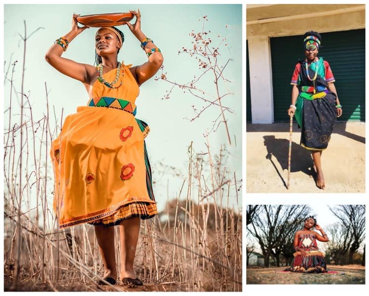 Plus-size African traditional attire