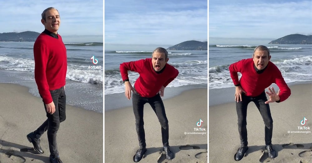 Mr Bean's Lookalike Cracks His Bones at the Beach, Video gets123 Million  Views on TikTok: “Funny Like Him” 