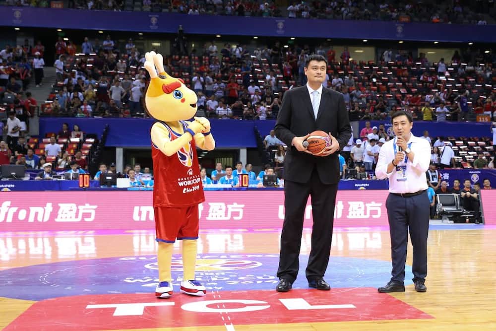 President of the Chinese Basketball Association Yao Ming