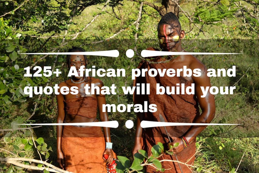 125+ African proverbs and quotes that will build your morals 