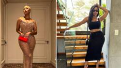 Minnie Dlamini celebrates Mother’s Day in barely there outfit, Mzansi is here for it: “Fire”