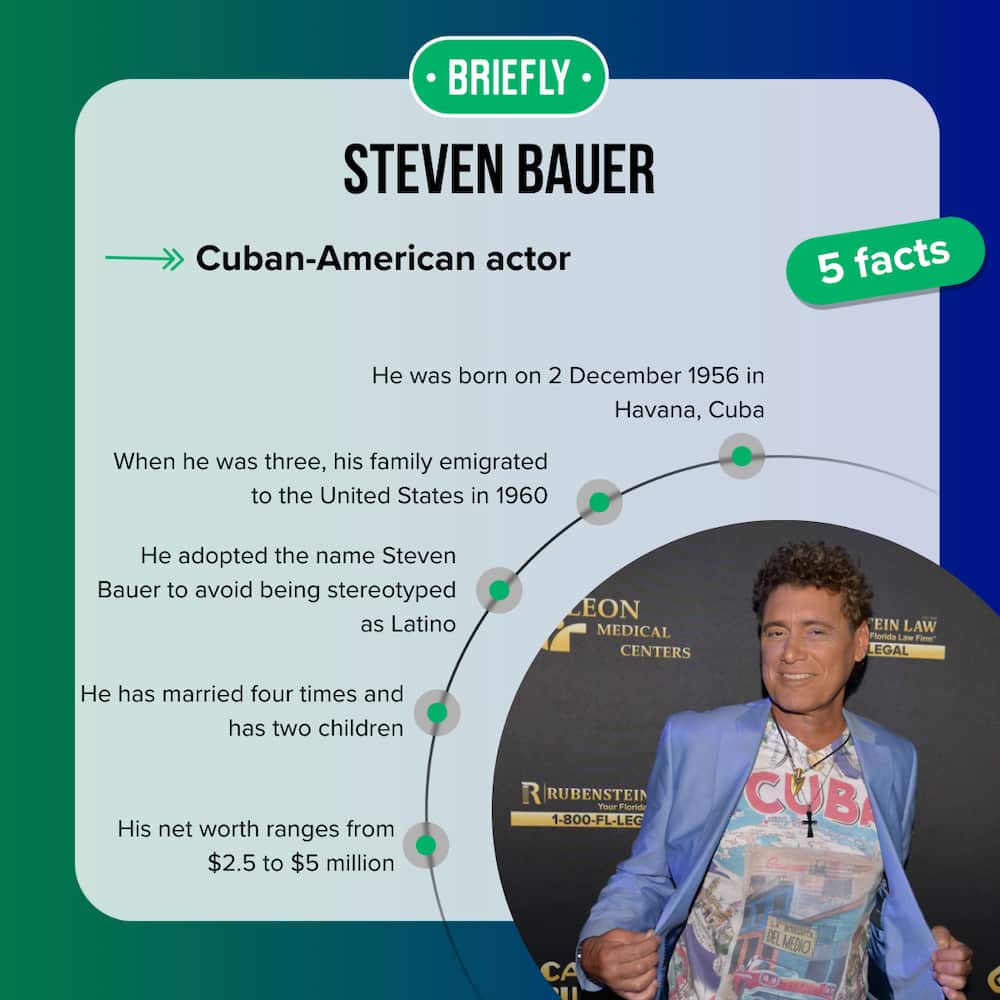 Steven Bauer's facts