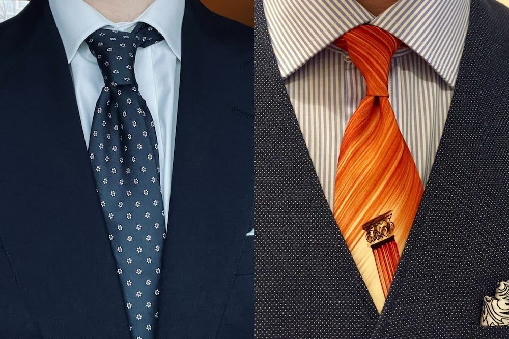 Four-in-hand tie
