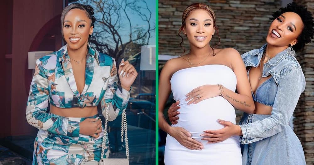 Sbahle and Tamia Mpisane stunned in their new photo