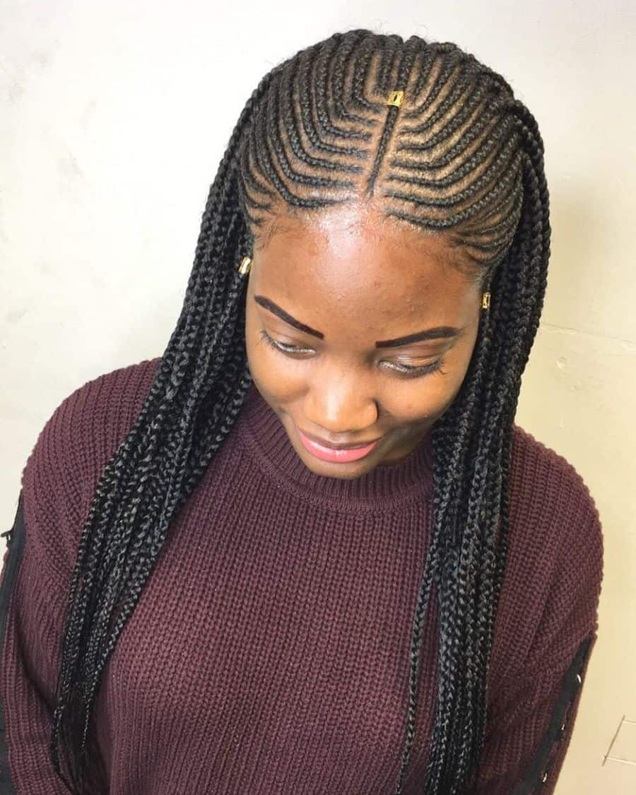 Latest Nigerian Cornrow Hairstyles